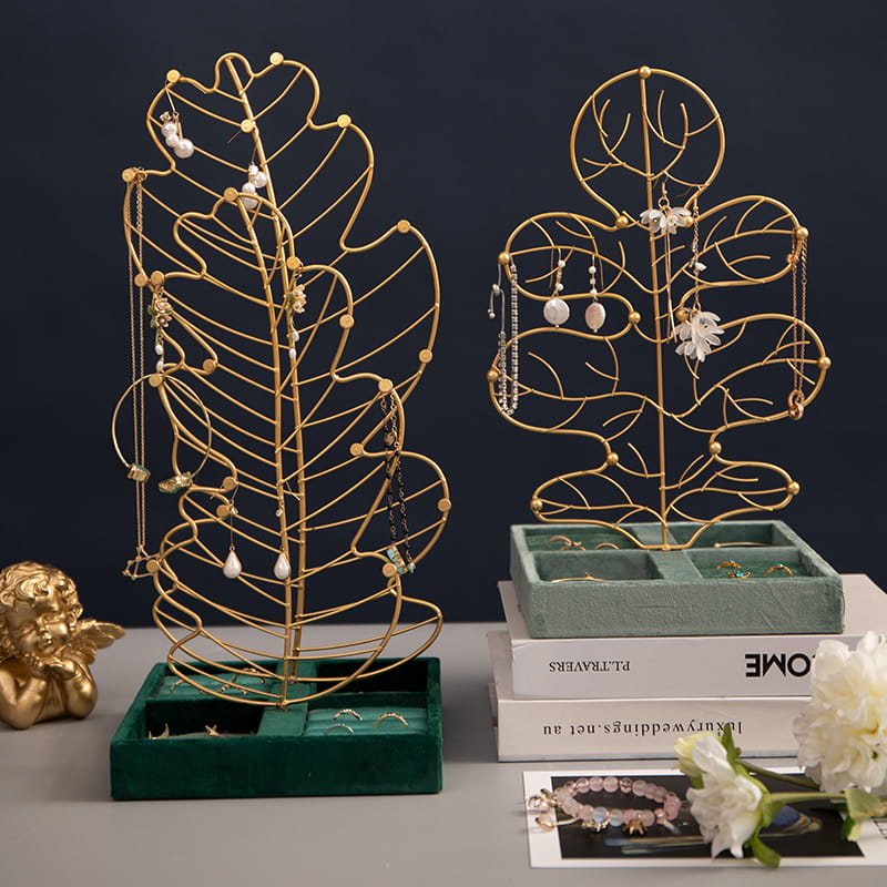 Прямые продажи с фабрики, эксклюзивная декоративная металлическая стойка для ювелирных изделий
