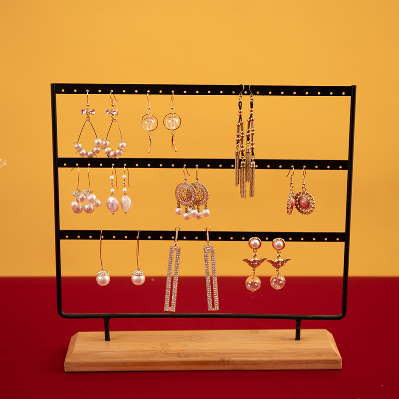 Подгонянный дисплей ювелирных изделий организатора ожерелья металла организатора стойки ювелирных изделий